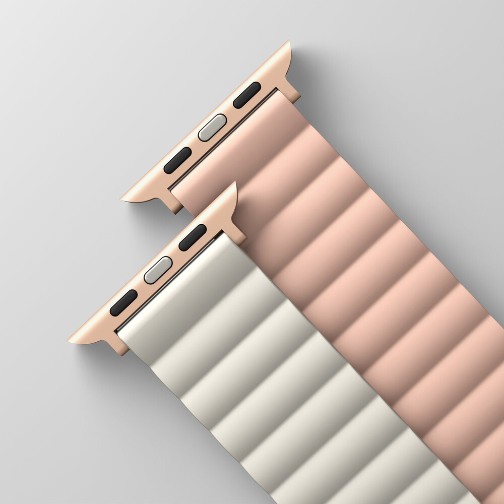 UNIQ-Revix-oboustranny-reminek-pro-Apple-Watch-42-41-40-38mm-Blush-ruzovy-bezovy-