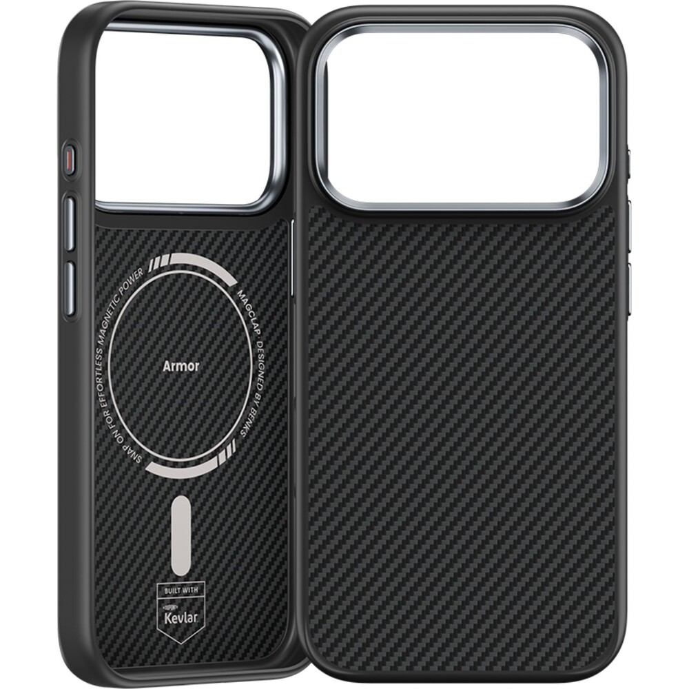 Benks-ArmorPro-600D-Kevlar-MagSafe-kryt-iPhone-17-Pro-Black