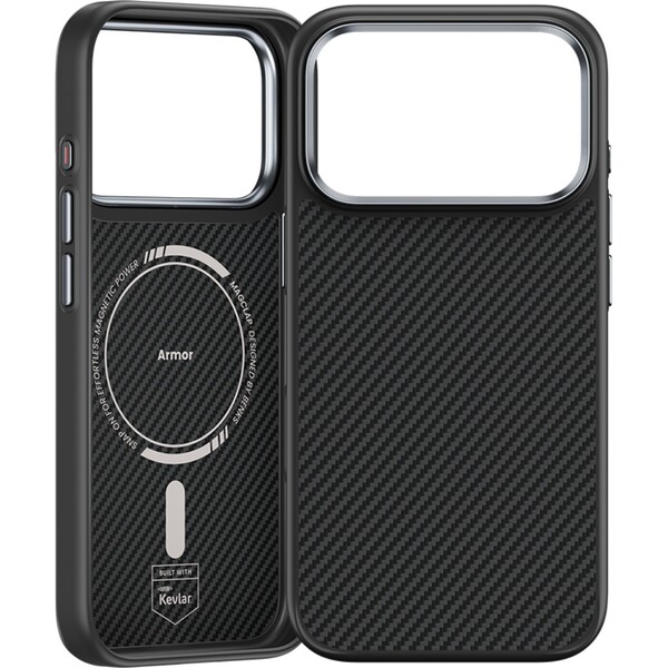 Benks-ArmorPro-600D-Kevlar-MagSafe-kryt-iPhone-17-Pro-Black
