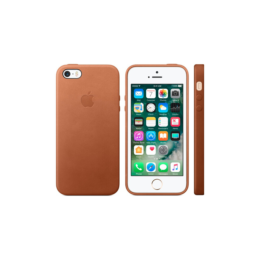 Apple-iPhone-5S-SE-Leather-Case-zadni-kryt-sedlove-hnedy