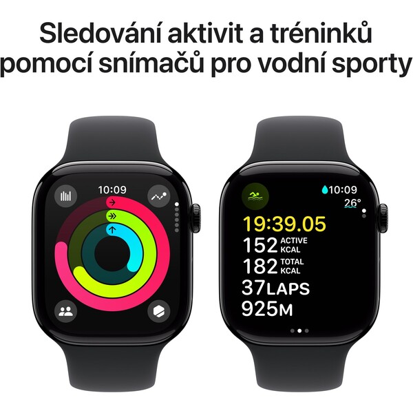 Apple-Watch-Series-10-46mm-Klavirne-cerny-hlinik-s-cernym-sportovnim-reminkem-S-M