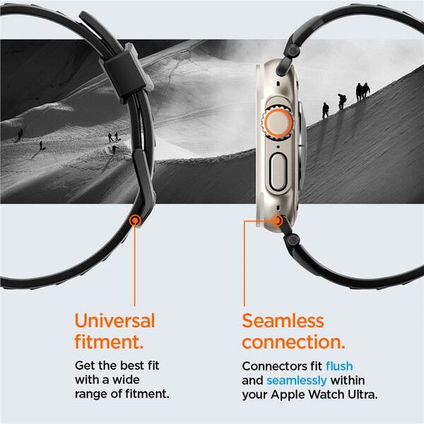 Spigen-Rugged-Ultra-Band-reminek-Apple-Watch-49-46-45-44-42mm-matne-cerny