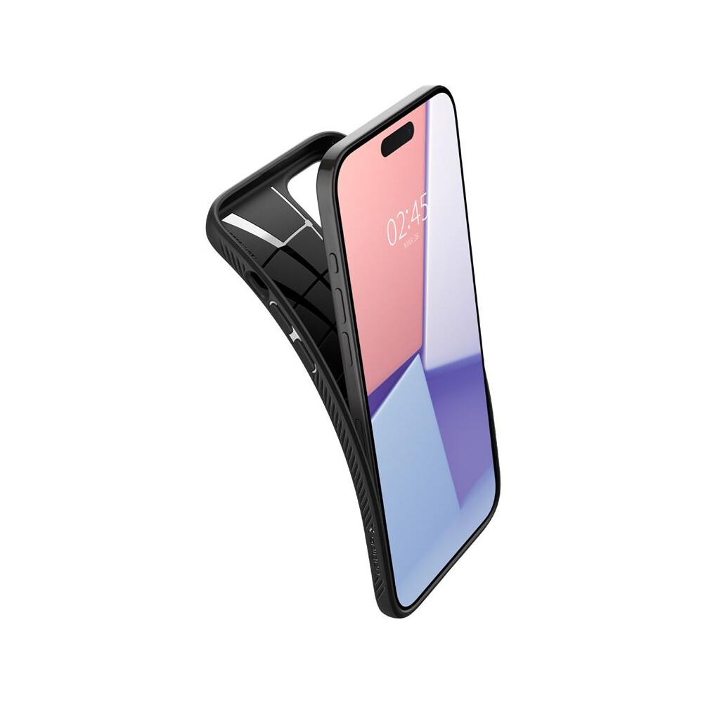 Spigen-Liquid-Air-kryt-iPhone-15-Pro-matne-cerny
