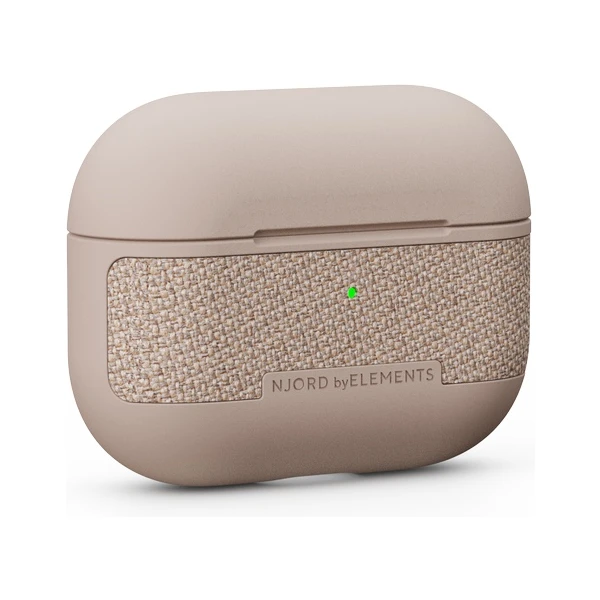 NJORD Fabric pouzdro AirPods Pro 1/2 Pink Sand - Pouzdra - Obrázek 2QC0000L01
