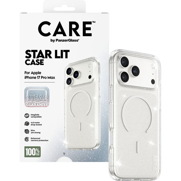 PanzerGlass-CARE-Star-Lit-kryt-s-MagSafe-Apple-iPhone-17-Pro-Max-trpytivy-bily