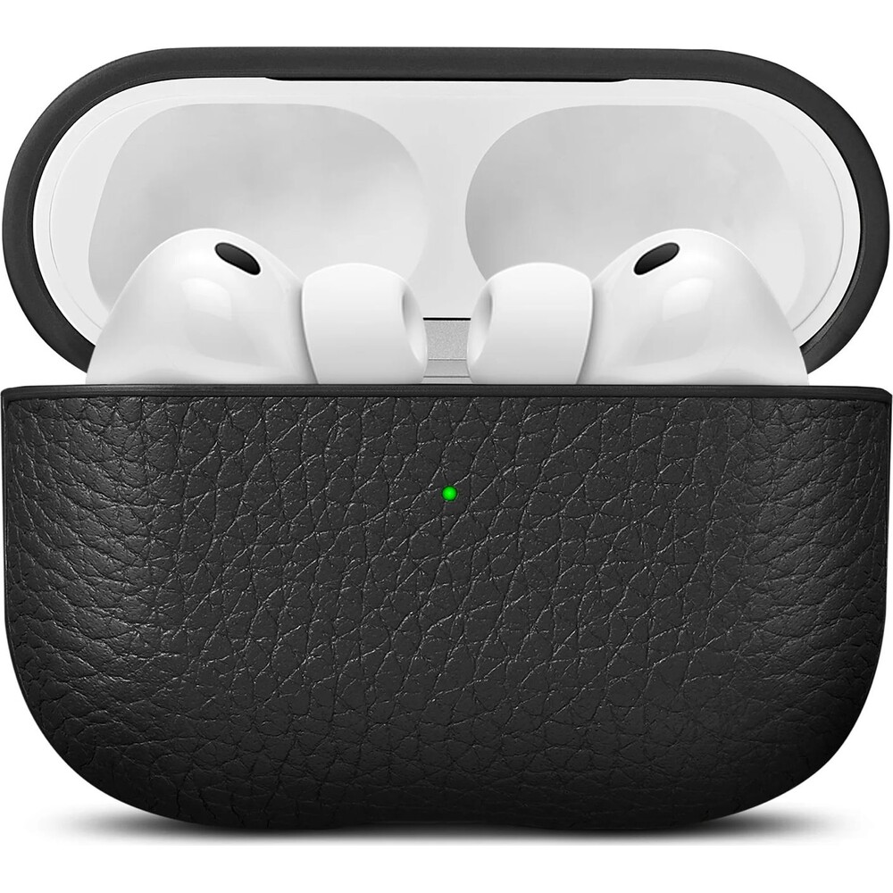 Woolnut-Leather-kozene-pouzdro-pro-AirPods-Pro-3-generace-cerne