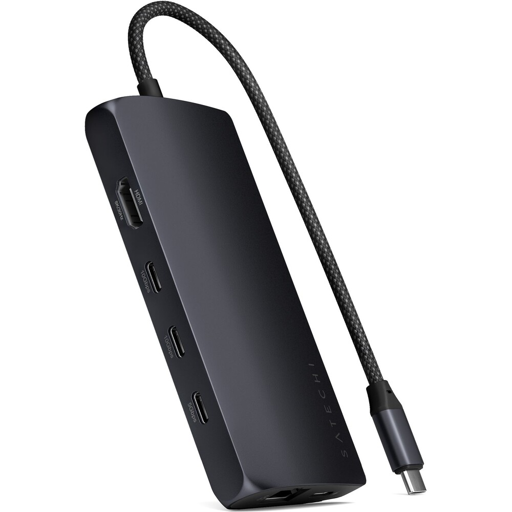 Satechi-USB-C-viceportovy-adapter-8K-s-Ethernet-V3-cerny