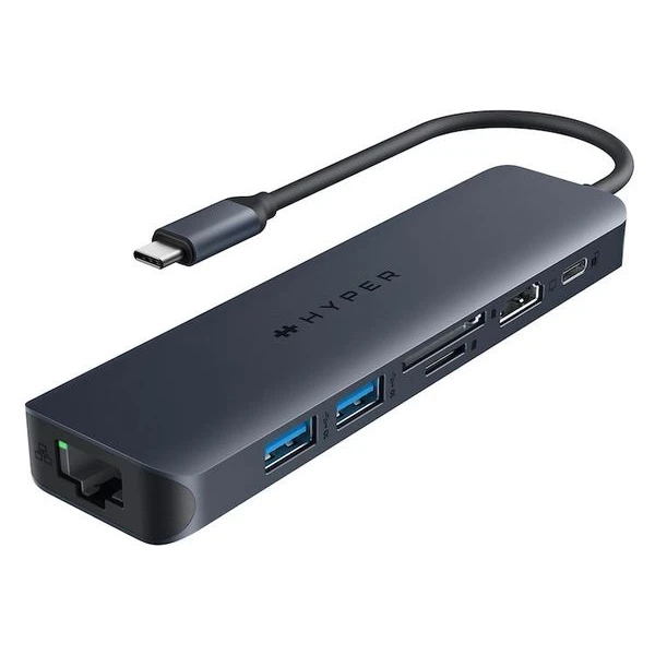 Hyper® EcoSmart™ Gen.2 USB-C 7v1 Hub 100W PD dokovací stanice - USB huby - Hlavní obrázek