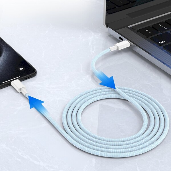 Cubenest-Braided-USB-C-USB-C-napajeci-kabel-60W-1m-barevne-4ks