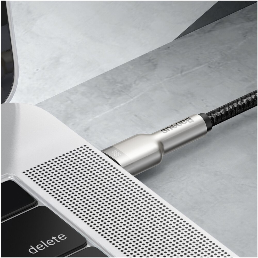 Baseus-Cafule-USB-C-USB-C-napajeci-kabel-100W-2m-cerny