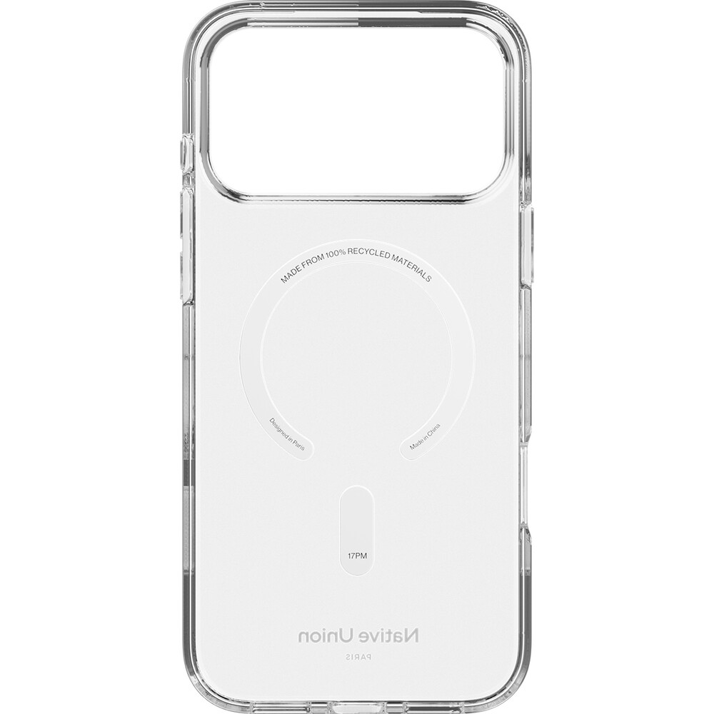 Native-Union-RE-Clear-MagSafe-kryt-z-recyklovaneho-materialu-iPhone-17-Pro-Max-transparent