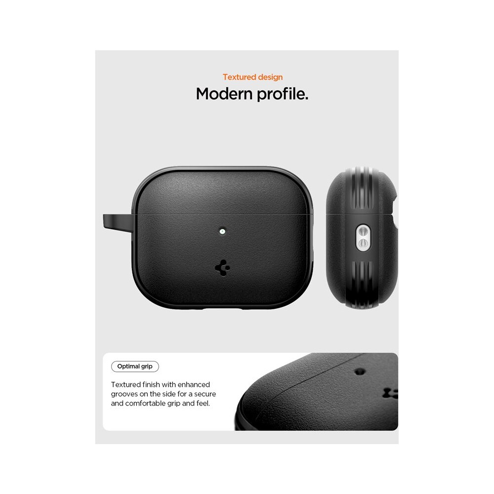 Spigen-Vault-pouzdro-AirPods-Pro-3-matne-cerne