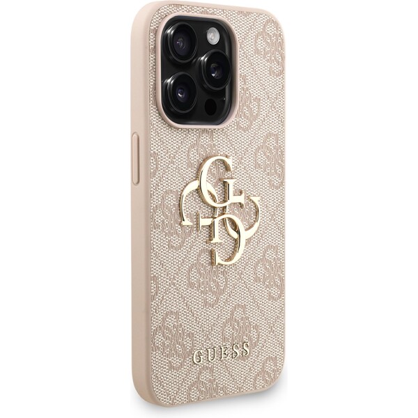Guess-PU-4G-Metal-Logo-Strap-kryt-iPhone-15-Pro-Max-ruzovy