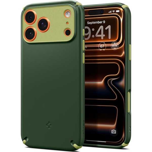 Spigen-Nano-Pop-Hybrid-MagSafe-kryt-iPhone-17-Pro-avo-green