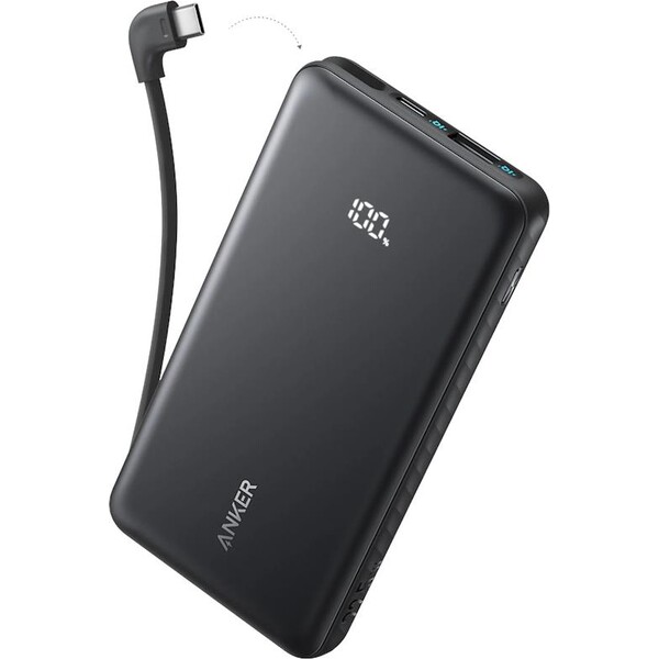 Anker-Zolo-powerbanka-20000mAh-22-5W-s-kabelem-USB-C-cerna