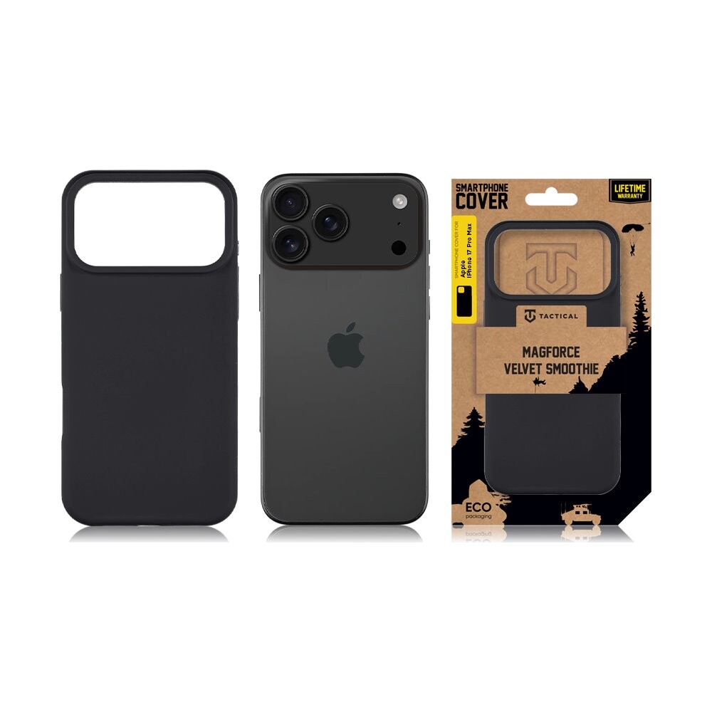 Tactical-MagForce-Velvet-Smoothie-kryt-Apple-iPhone-17-Pro-Max-Asphalt