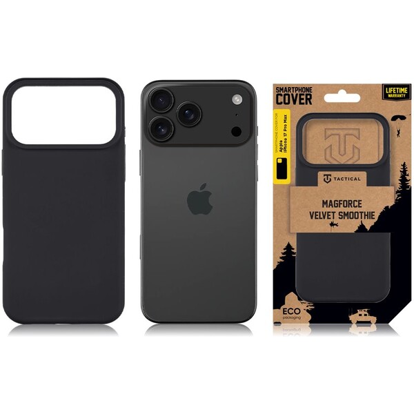 Tactical-MagForce-Velvet-Smoothie-kryt-Apple-iPhone-17-Pro-Max-Asphalt