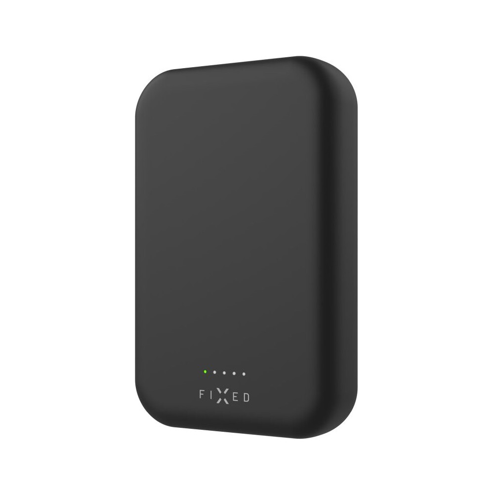 FIXED-MagZen-powerbanka-s-bezdratovym-nabijenim-a-Magsafe-10000-mAh-cerna