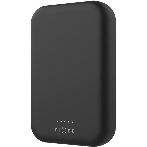 FIXED-MagZen-powerbanka-s-bezdratovym-nabijenim-a-Magsafe-10000-mAh-cerna