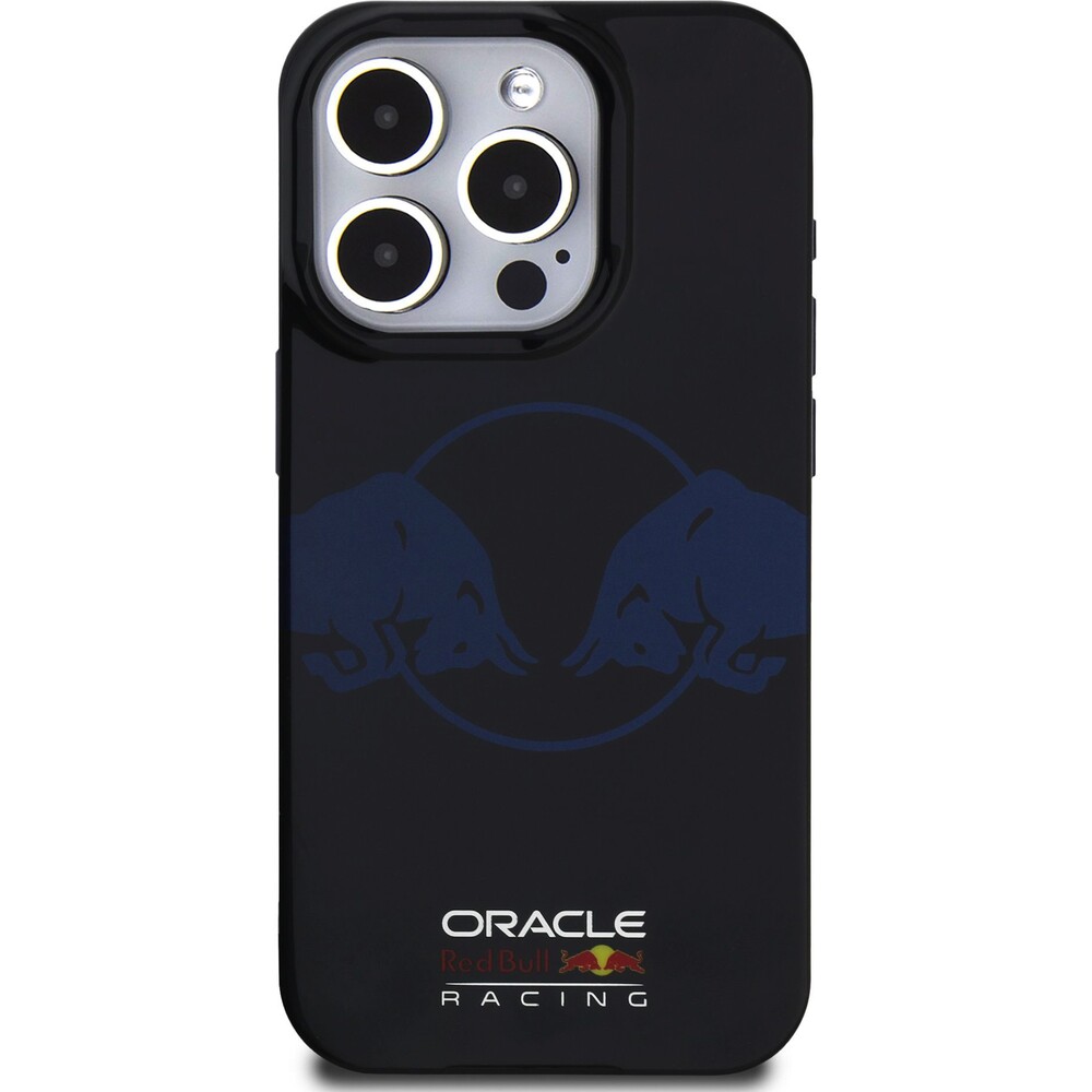 Oracle-Red-Bull-Racing-PC-TPU-Two-Bulls-Magsafe-kryt-iPhone-15-Pro-Max-modry