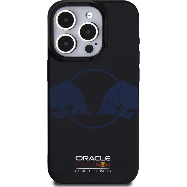 Oracle-Red-Bull-Racing-PC-TPU-Two-Bulls-Magsafe-kryt-iPhone-15-Pro-Max-modry