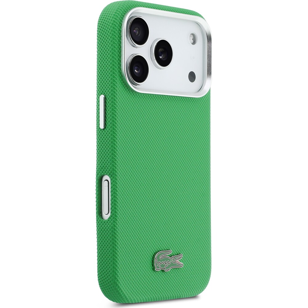 Lacoste-PVC-Iconic-Petit-Pique-Metal-Logo-MagSafe-kryt-iPhone-17-Pro-zeleny