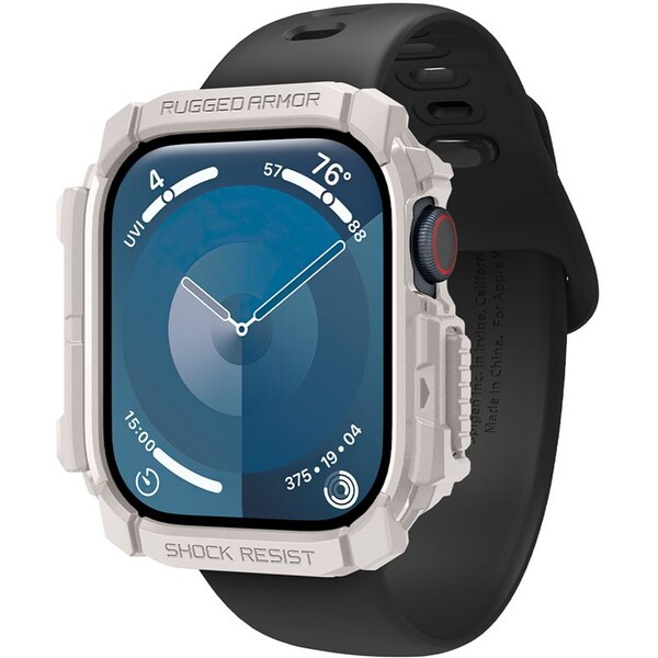 Spigen-Rugged-Armor-kryt-pro-Apple-Watch-10-11-46mm-bezovy