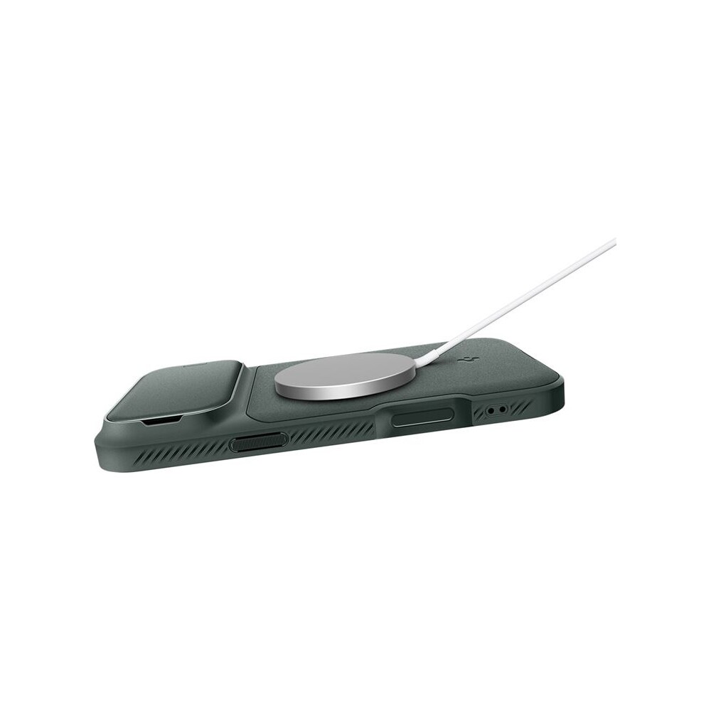 Spigen-Optik-Armor-MagSafe-kryt-iPhone-17-Pro-abyss-green