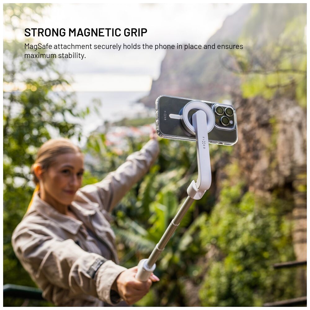 FIXED-MagSnap-selfie-tyc-s-tripodem-podporou-MagSafe-bila