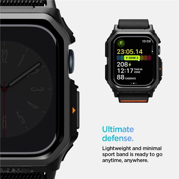 Spigen-Lite-Fit-Pro-reminek-s-krytem-Apple-Watch-10-11-46mm-matne-cerny