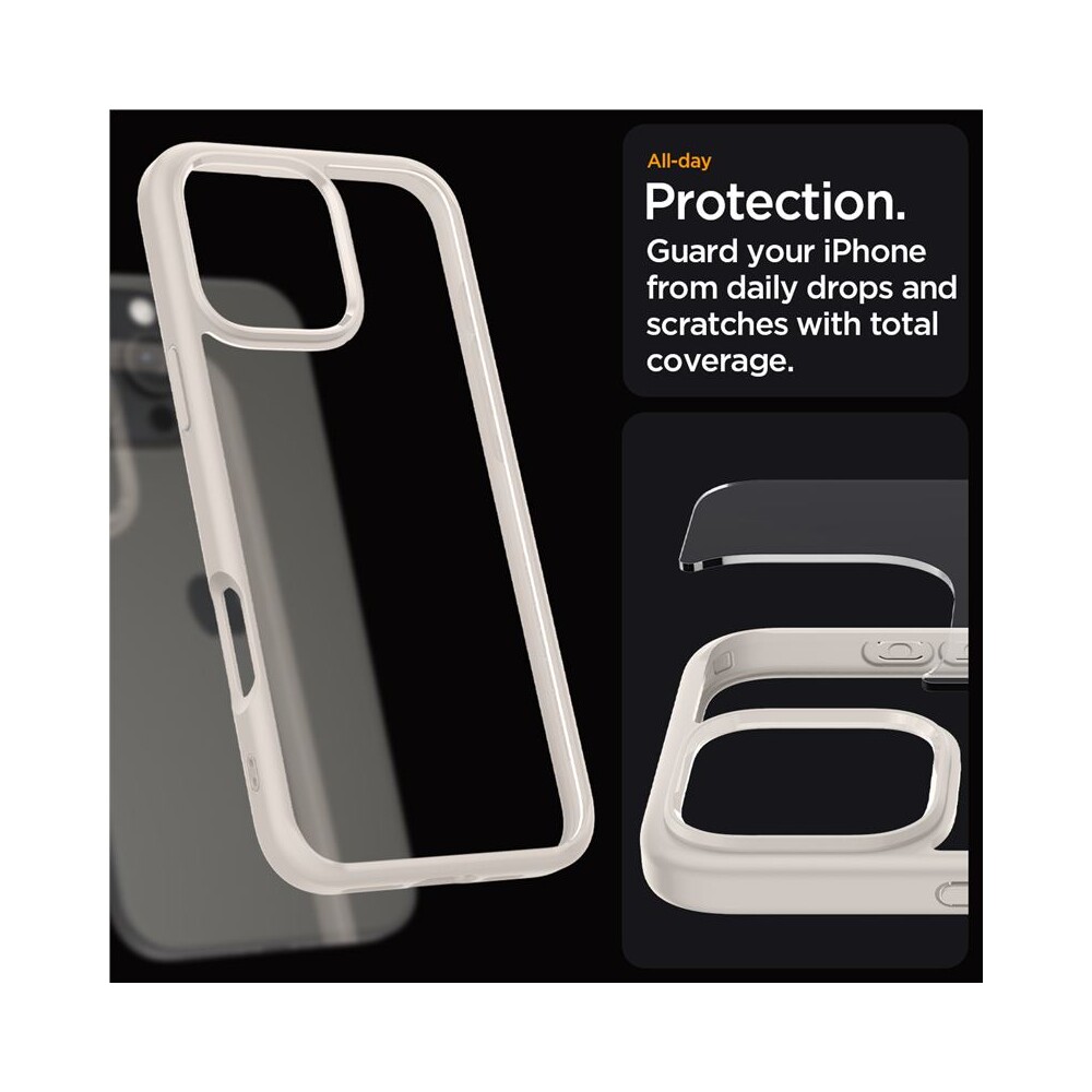 Spigen-Ultra-Hybrid-kryt-iPhone-16-Pro-natural-titanium