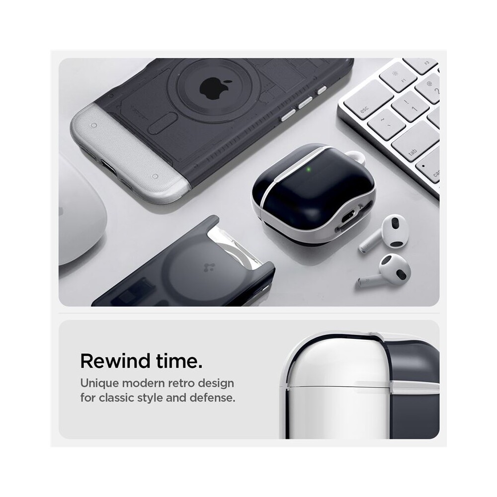 Spigen-Classic-C1-pouzdro-AirPods-4-grafitove