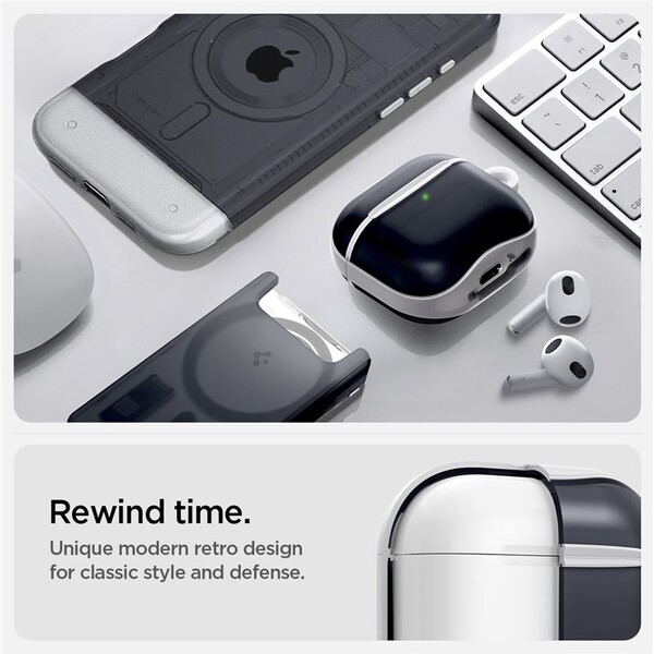 Spigen-Classic-C1-pouzdro-AirPods-4-grafitove