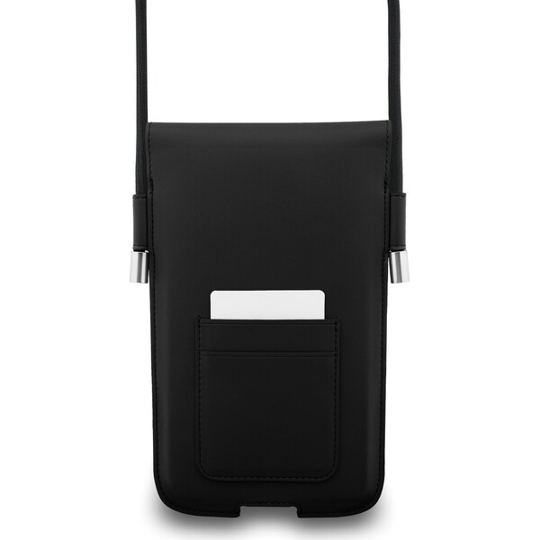 Lacoste-PVC-Blend-Monogram-Metal-Logo-kapsa-na-telefon-XL-cerna