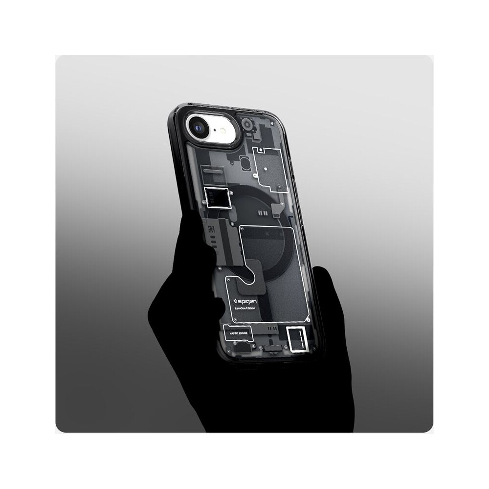 Spigen-Ultra-Hybrid-MagSafe-kryt-iPhone-17e-16e-zero-one-black