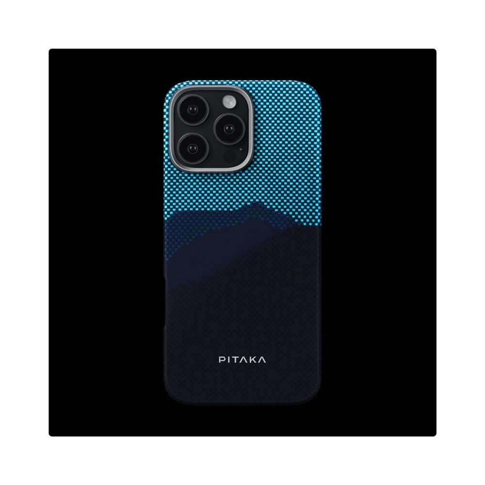 Pitaka-StarPeak-Luminous-Case-svitici-kryt-iPhone-16-Pro-Over-the-horizon