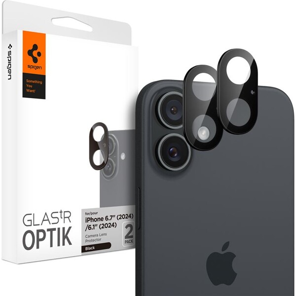 Spigen-Glass-tR-Optik-sada-skel-iPhone-16-16-Plus-cerna-2-pack-