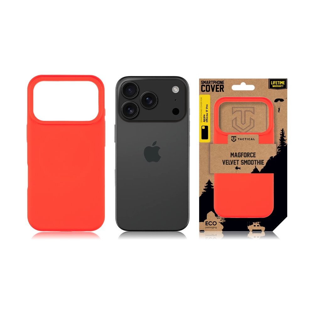 Tactical-MagForce-Velvet-Smoothie-kryt-Apple-iPhone-17-Pro-Chilli