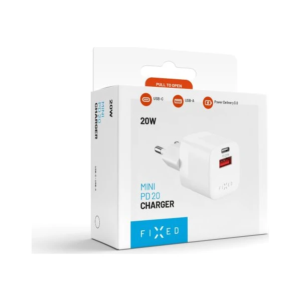 FIXED-Mini-nabijecka-s-USB-C-a-USB-A-vystupem-PD-20W-a-QC-3-0-bila