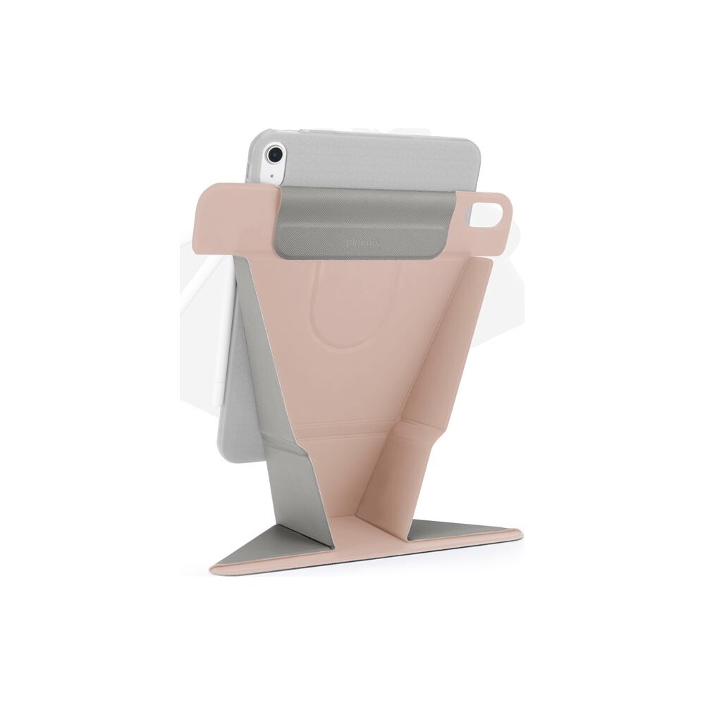 Pipetto-Origami-No6-Stand-pouzdro-iPad-Air-11-2026-2025-2024-iPad-Air-10-9-2022-2020-ruzove