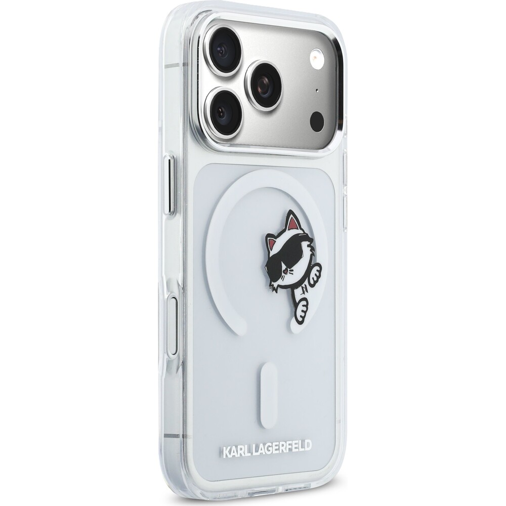 Karl-Lagerfeld-IML-Choupette-Peekaboo-MagSafe-kryt-iPhone-17-Pro-ciry