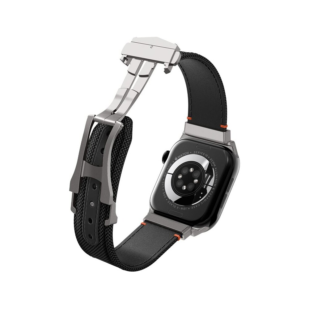 Spigen-Classic-Fit-reminek-Apple-Watch-49-46-45-44mm-cerny