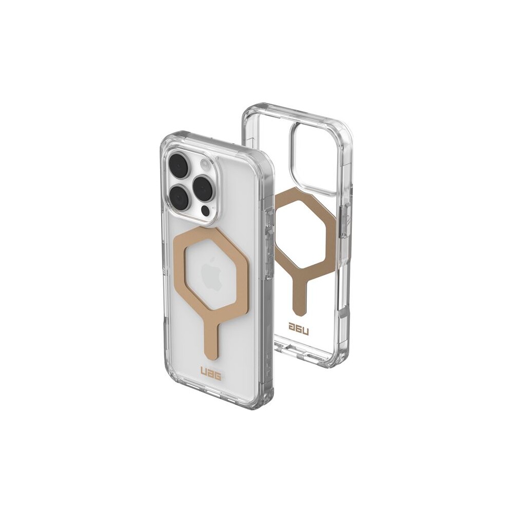 UAG-Plyo-Magsafe-kryt-iPhone-16-Pro-bily-zlaty