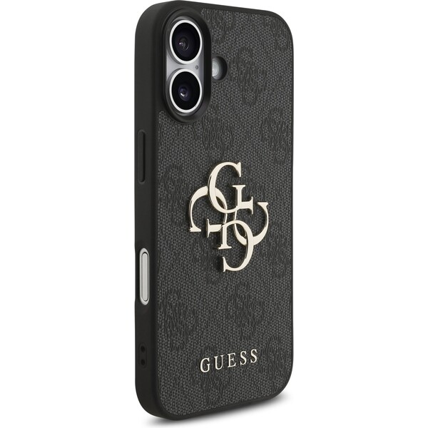 Guess-PU-4G-Metal-Logo-Strap-kryt-iPhone-17-cerny