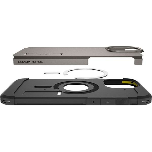 Spigen-Tough-Armor-MagSafe-kryt-iPhone-16-Pro-Max-gunmetal