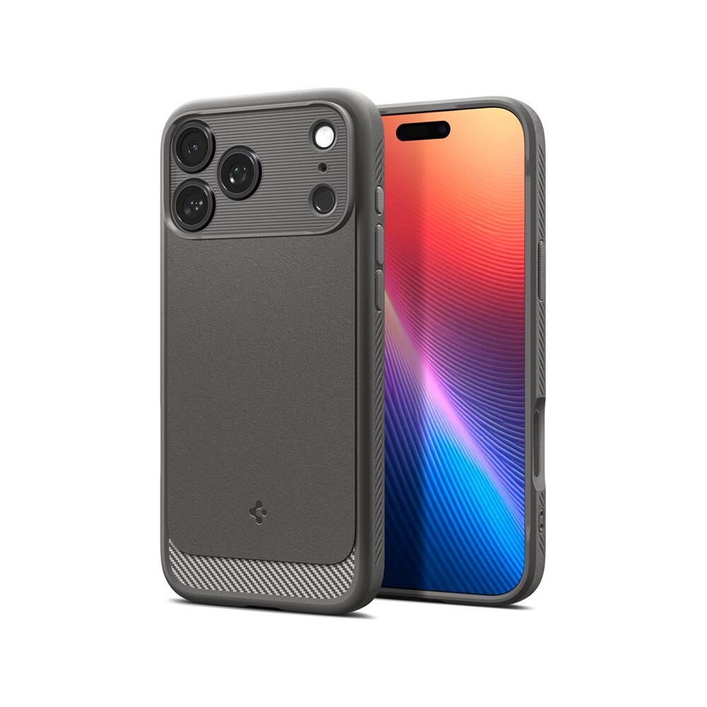 Spigen-Rugged-Armor-MagSafe-kryt-iPhone-17-Pro-Max-gray