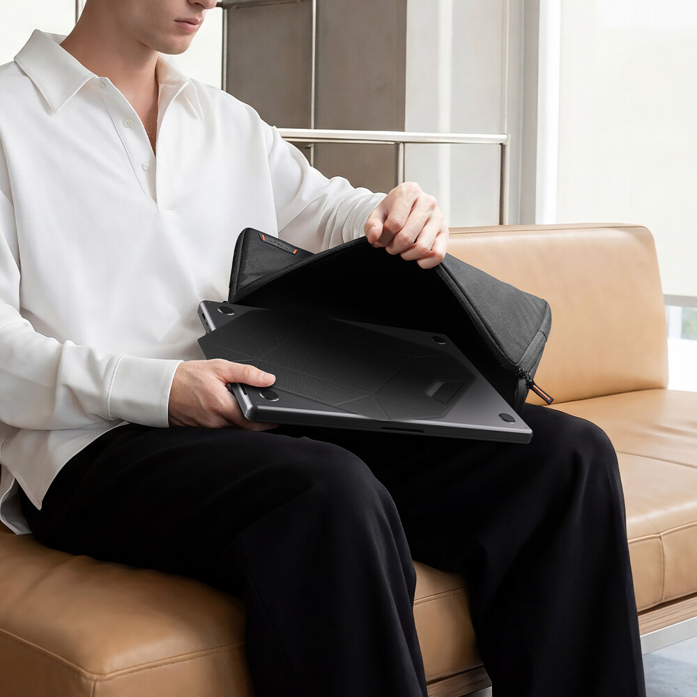 Spigen-Slim-Fold-Laptop-Stand-Vertical-Dock-stojanek-cerny