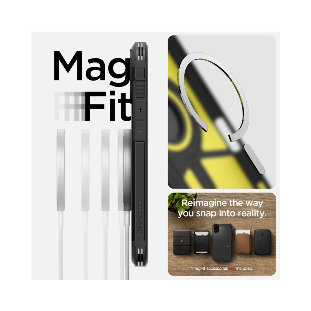 Spigen-Tough-Armor-MagSafe-kryt-iPhone-16-black