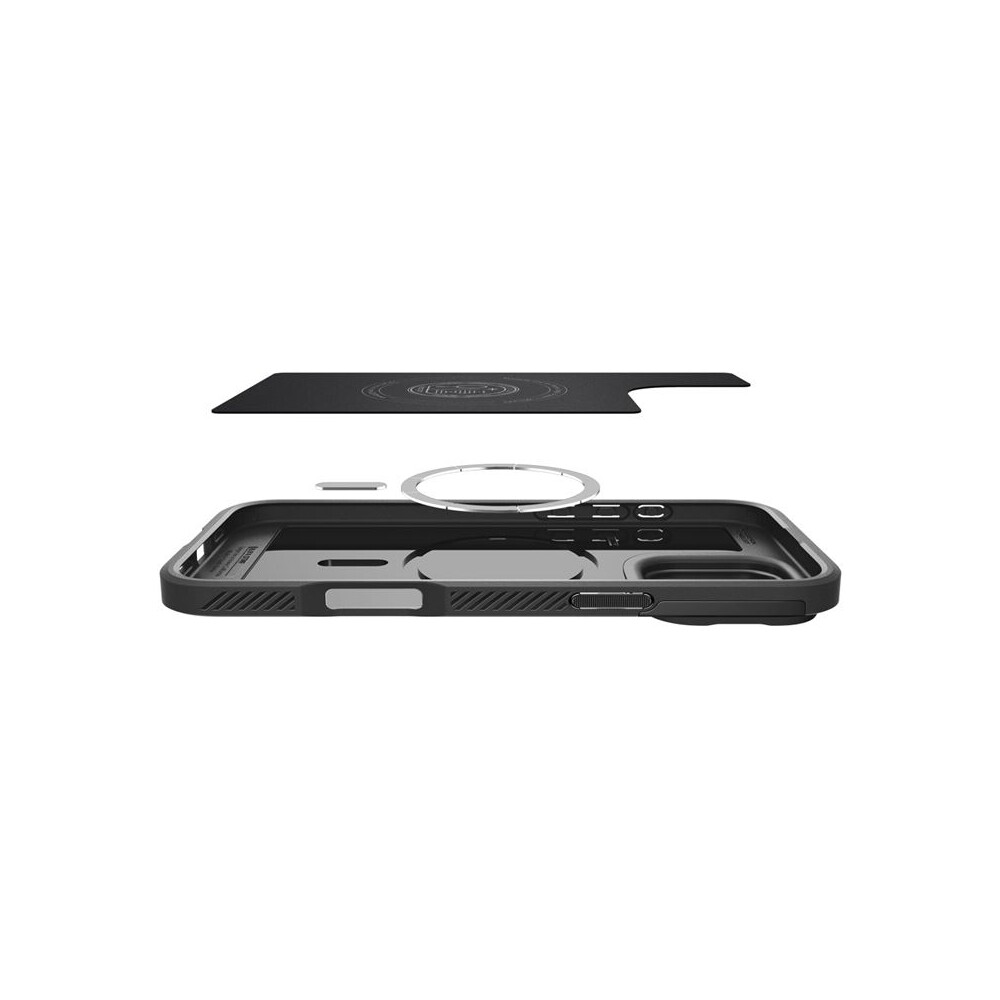 Spigen-Optik-Armor-MagSafe-kryt-iPhone-16-Pro-black