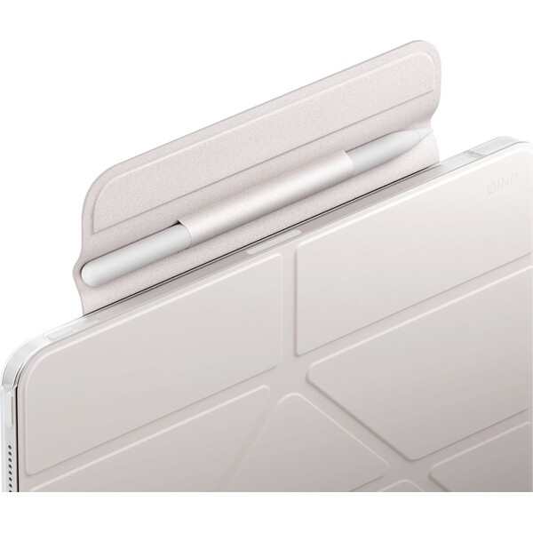 UNIQ-Camden-Lite-s-pouzdrem-pro-Apple-Pencil-iPad-Air-13-M2-M4-bezove